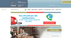 Desktop Screenshot of madacenter.com